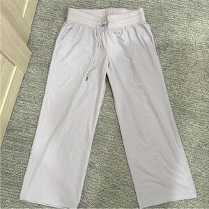 Apana Wide-Leg Pants in Light Lavender Gray